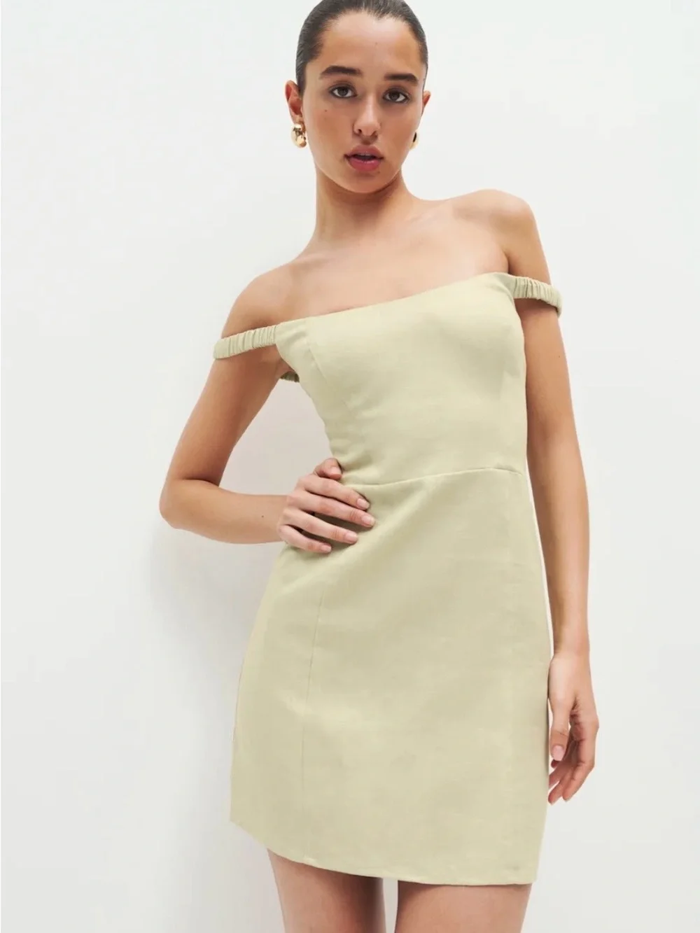 NWT Reformation Sawyer mini dress